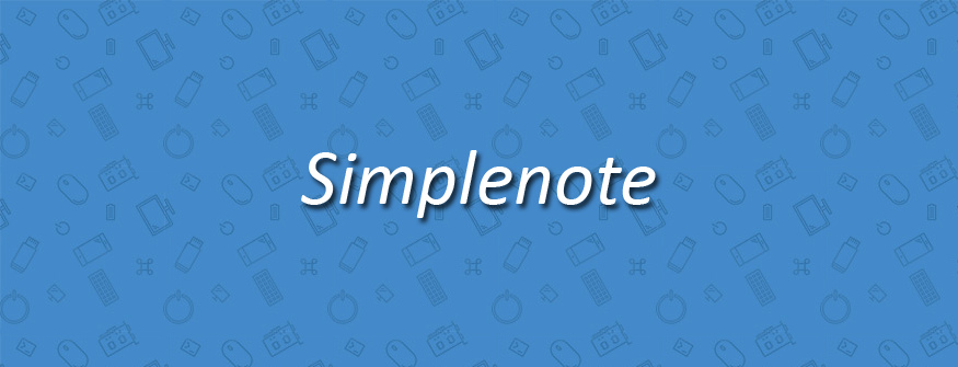 Simplenote - 简约极致的云同步纯文本笔记软件