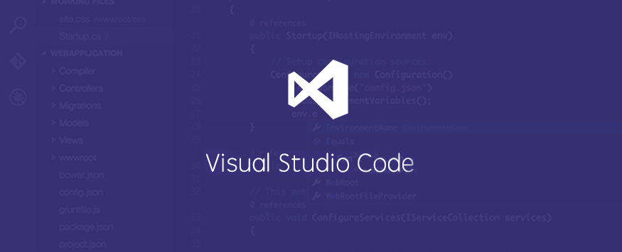 Visual Studio Code - 微软的我免费跨平台代码编辑器